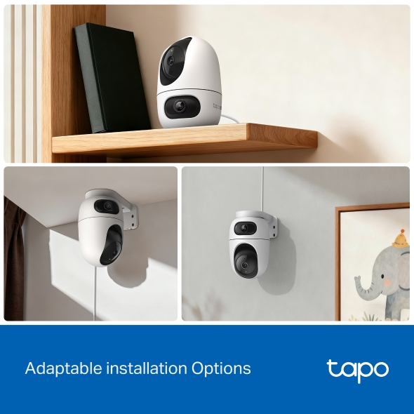 TPLINK INDOOR/OUTDOOR PAN TILT SECURITY WI-FI CAMERA