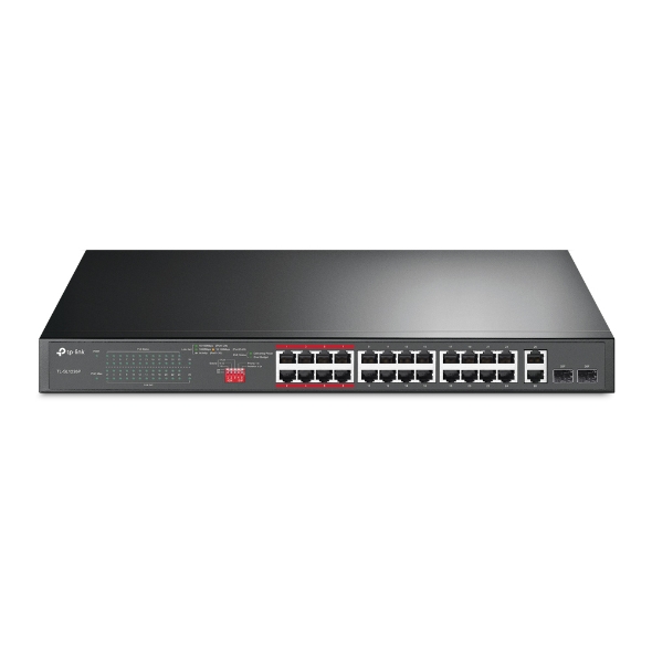 SWITCH 24 PUERTOS 10 100MBPS 2 PORT GIGABIT POE NO GESTIONA