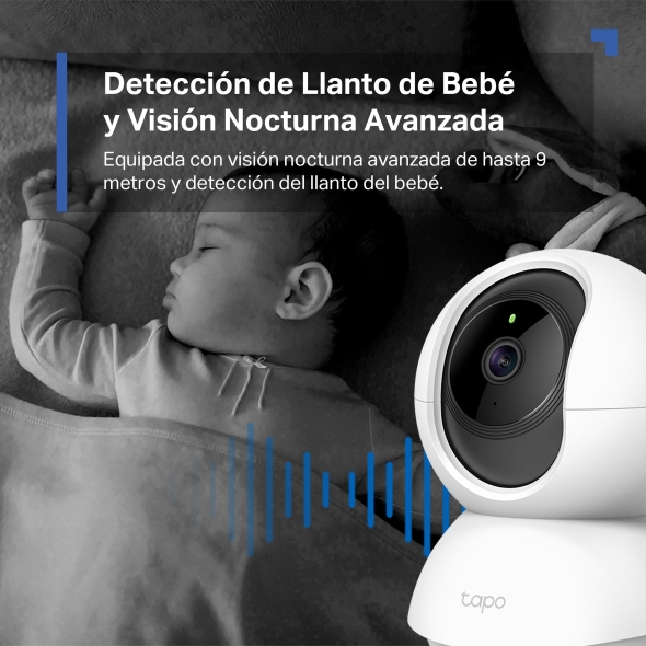PAN TILT HOME SECURITY WI FI CAMERA