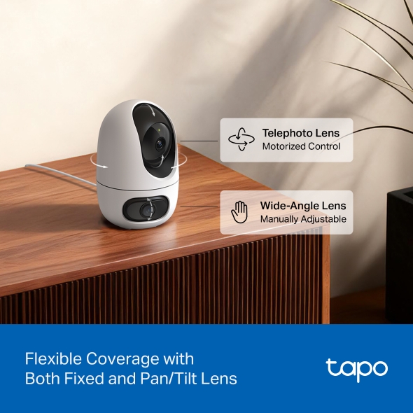 TPLINK INDOOR/OUTDOOR PAN TILT SECURITY WI-FI CAMERA
