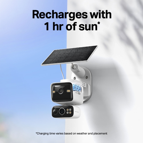 TPLINK DUAL-LENS PAN/TILT SECURITY CAMERA KIT