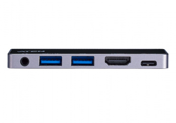 USB-C Travel Dock con Power Pass-Through