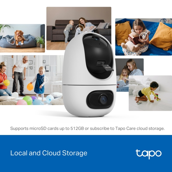 TPLINK INDOOR/OUTDOOR PAN TILT SECURITY WI-FI CAMERA