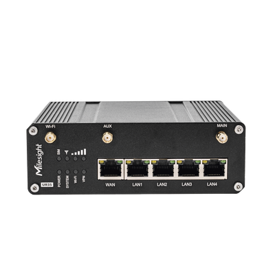 Router Celular Industrial 4G LTE con WiFi y Puertos Ethernet para IoT y M2M