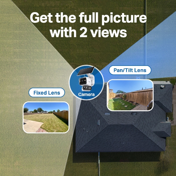 TPLINK DUAL-LENS PAN/TILT SECURITY CAMERA KIT