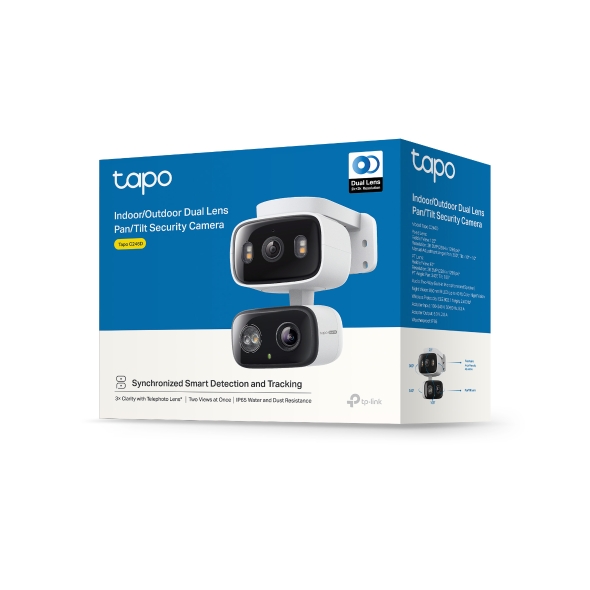 CMARA DE VIGILANCIA 360 CON DOBLE LENTE PARA INTER Y EXT